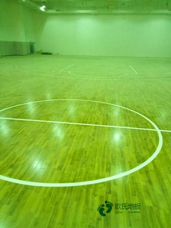 楓木運動場館木地板維護保養