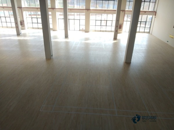 學校籃球場館木地板阻燃