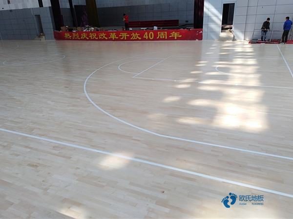 好看的體育籃球木地板價格表
