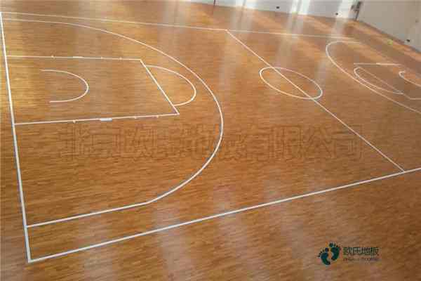 籃球運動木地板生產廠2